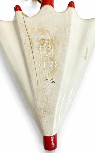 Goebel ceramic umbrella wall pocket vase