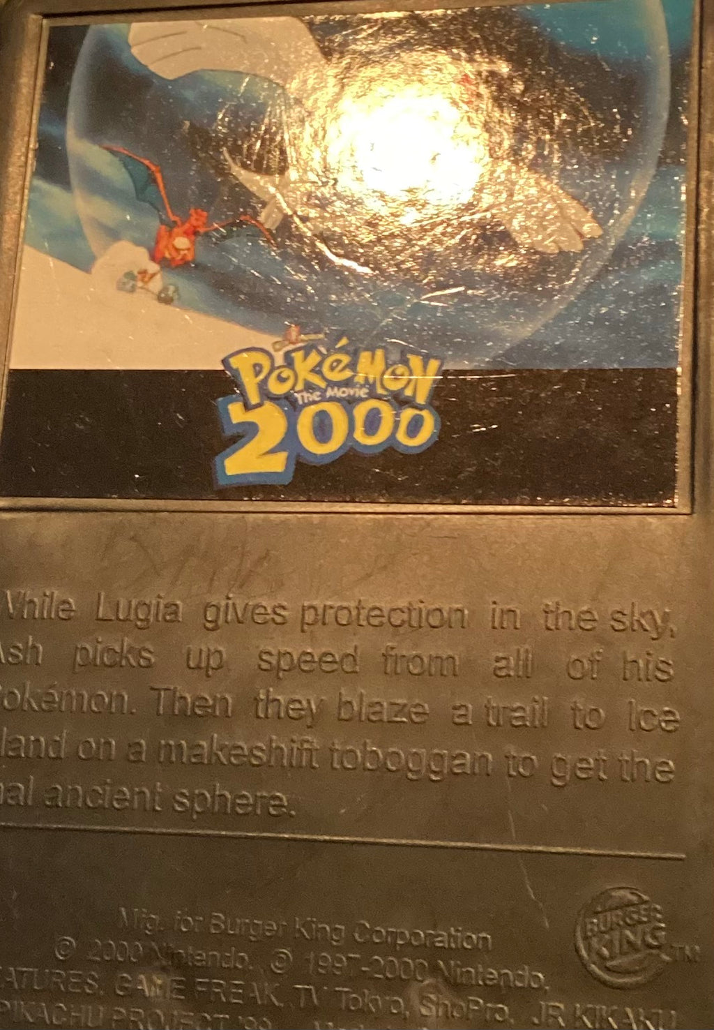 Vintage Pokémon The Movie Burger King Toy Collection