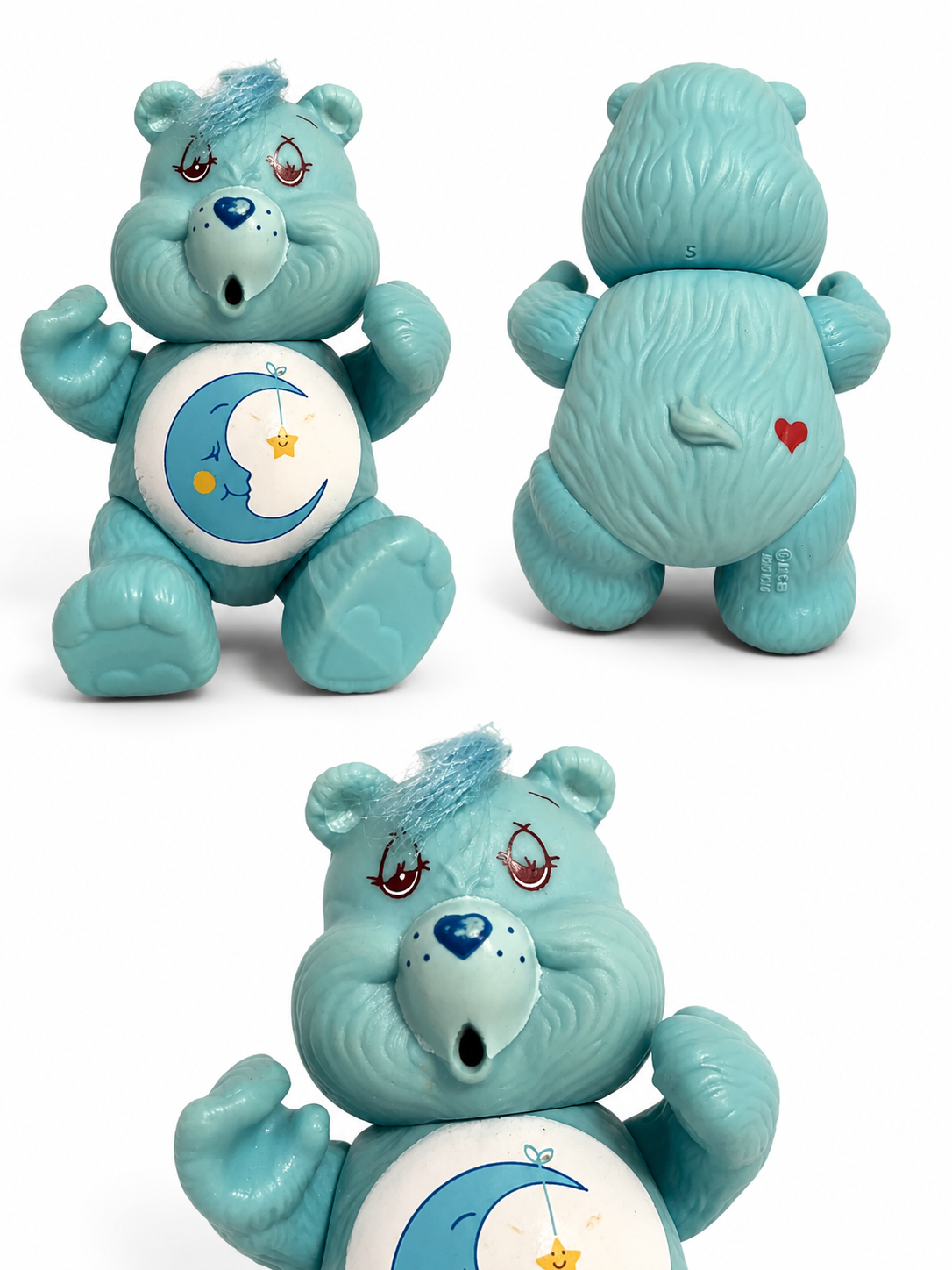 Vintage 1983 Kenner Care Bears Bedtime Bear Poseable Figure