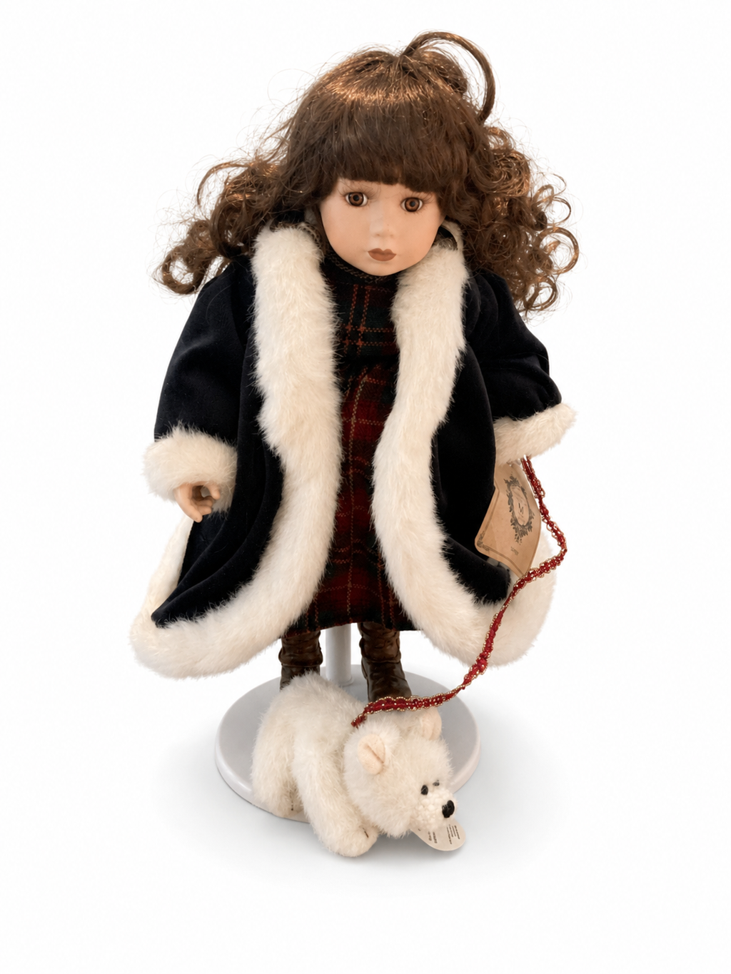 Vintage 2000 Boyds Collection Yesterday’s Child “Sonya” 12” Porcelain Doll