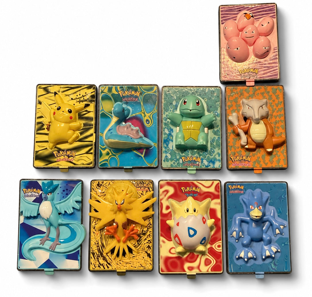 Vintage Pokémon The Movie Burger King Toy Collection