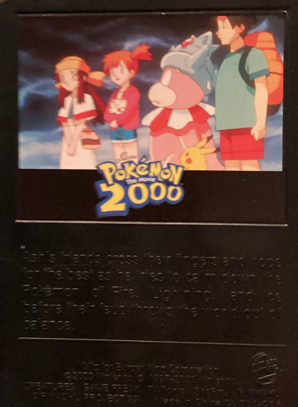 Vintage Pokémon The Movie Burger King Toy Collection