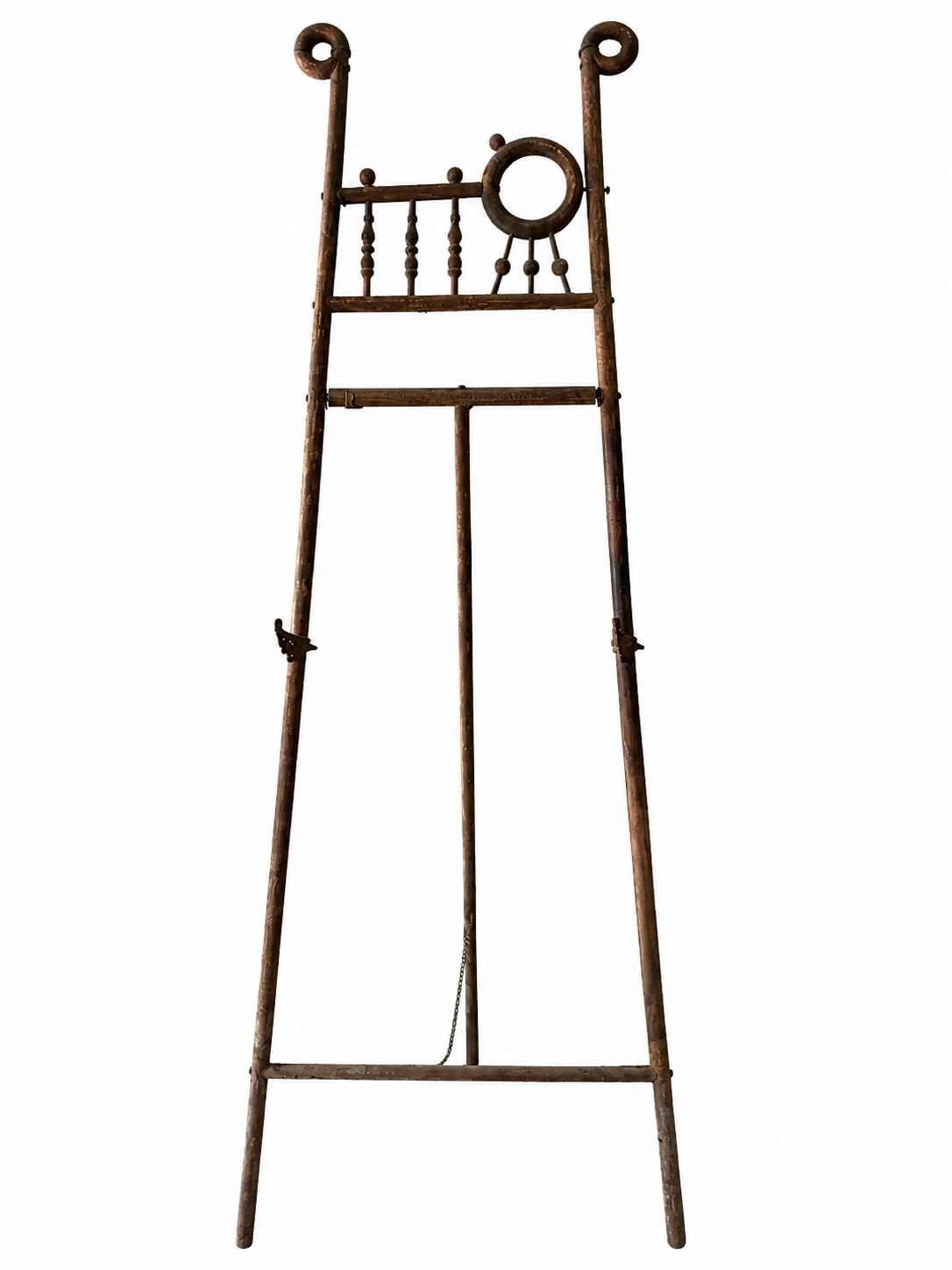 Circa 1895 Victorian wooden “Stick And Ball” Studio Easel
