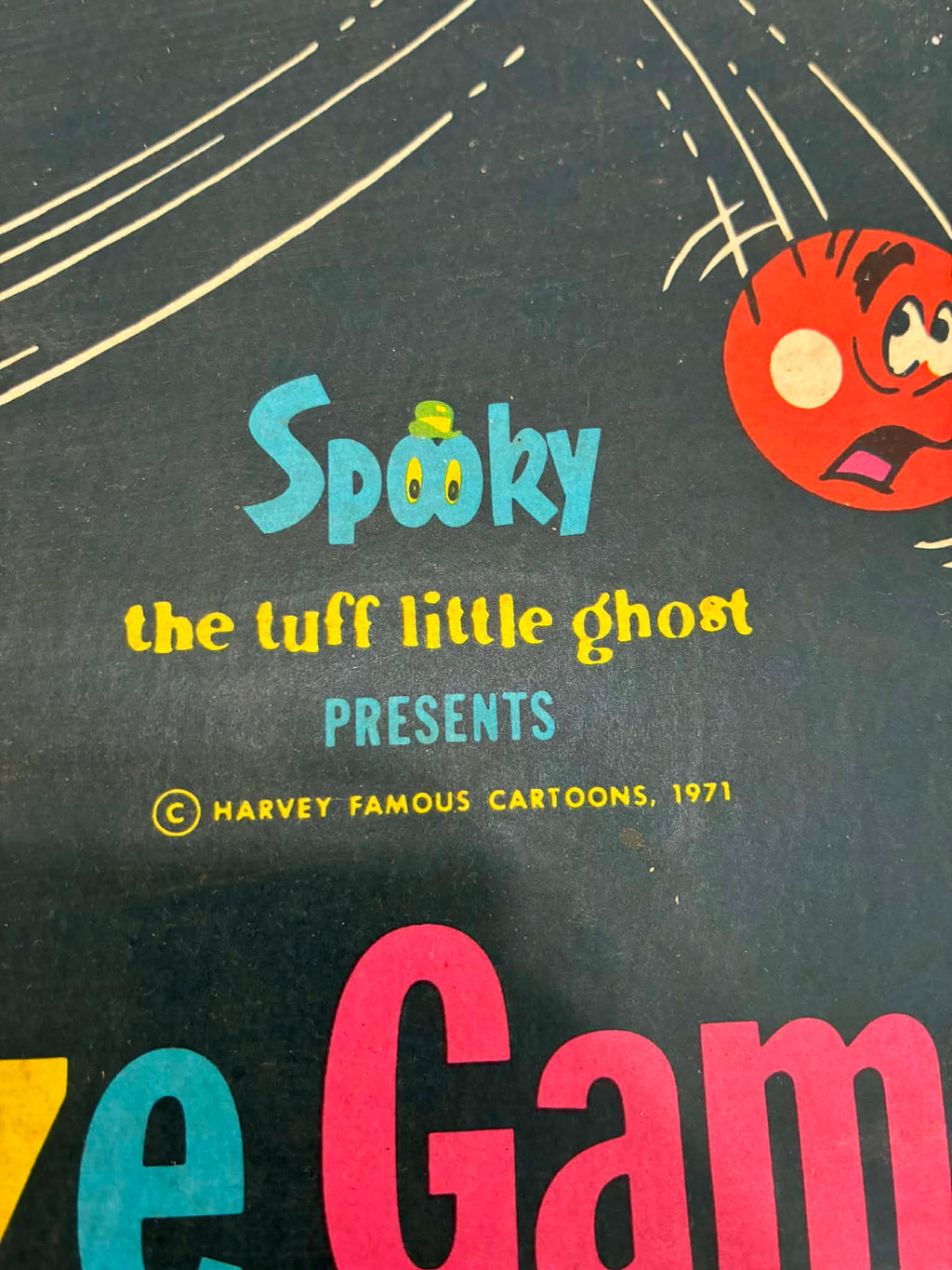 1971 Spooky the tuff little ghost marble maze